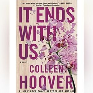 'It Ends With Us' Novel - Pink softCover by Colleen Hoover
